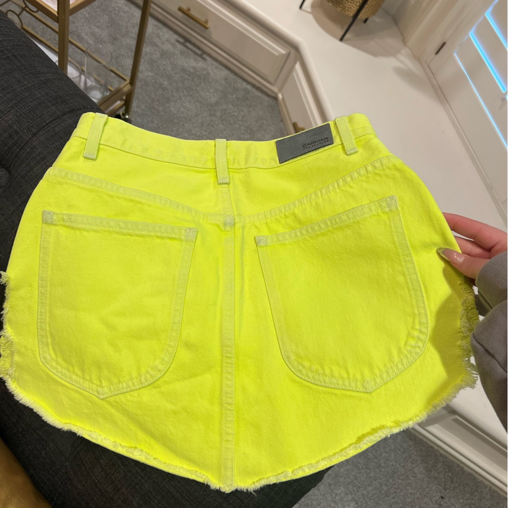 Carmar Lime Green Skirt - Size 26 - Brand New